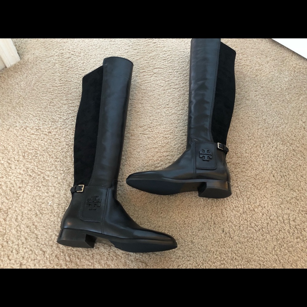 TORY BURCH WYATT OVER THE KNEE BOOTS SIZE 7